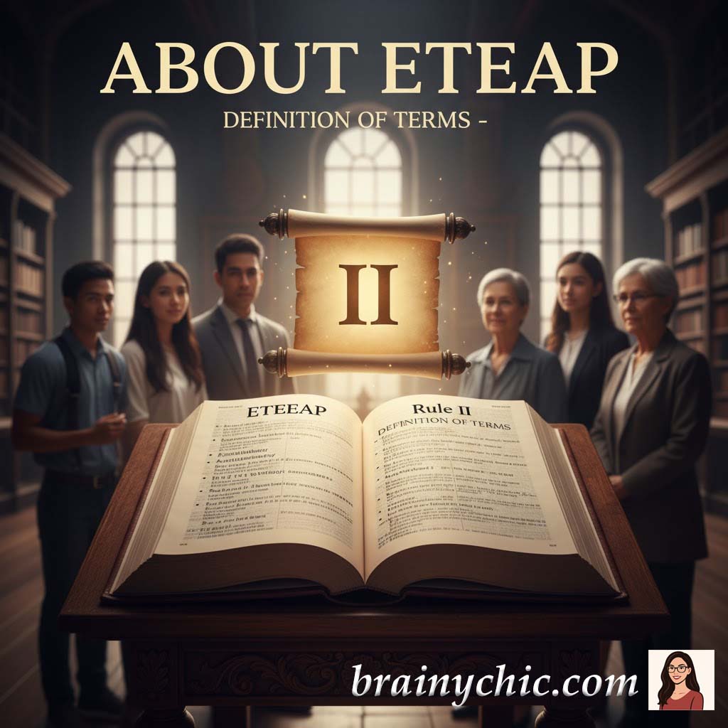 Know More About ETEEAP Difinition of Terms – Rule II