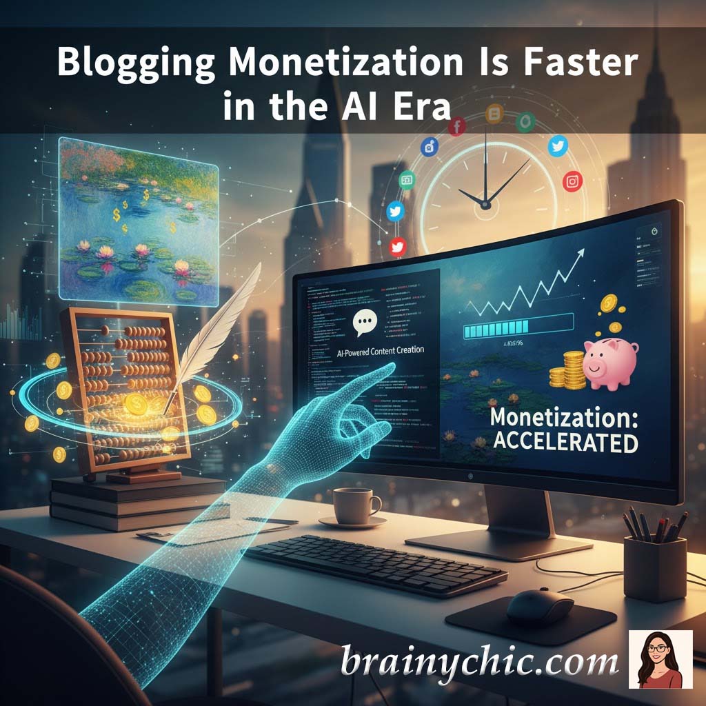Blogging Monetization Is Faster in the AI Era